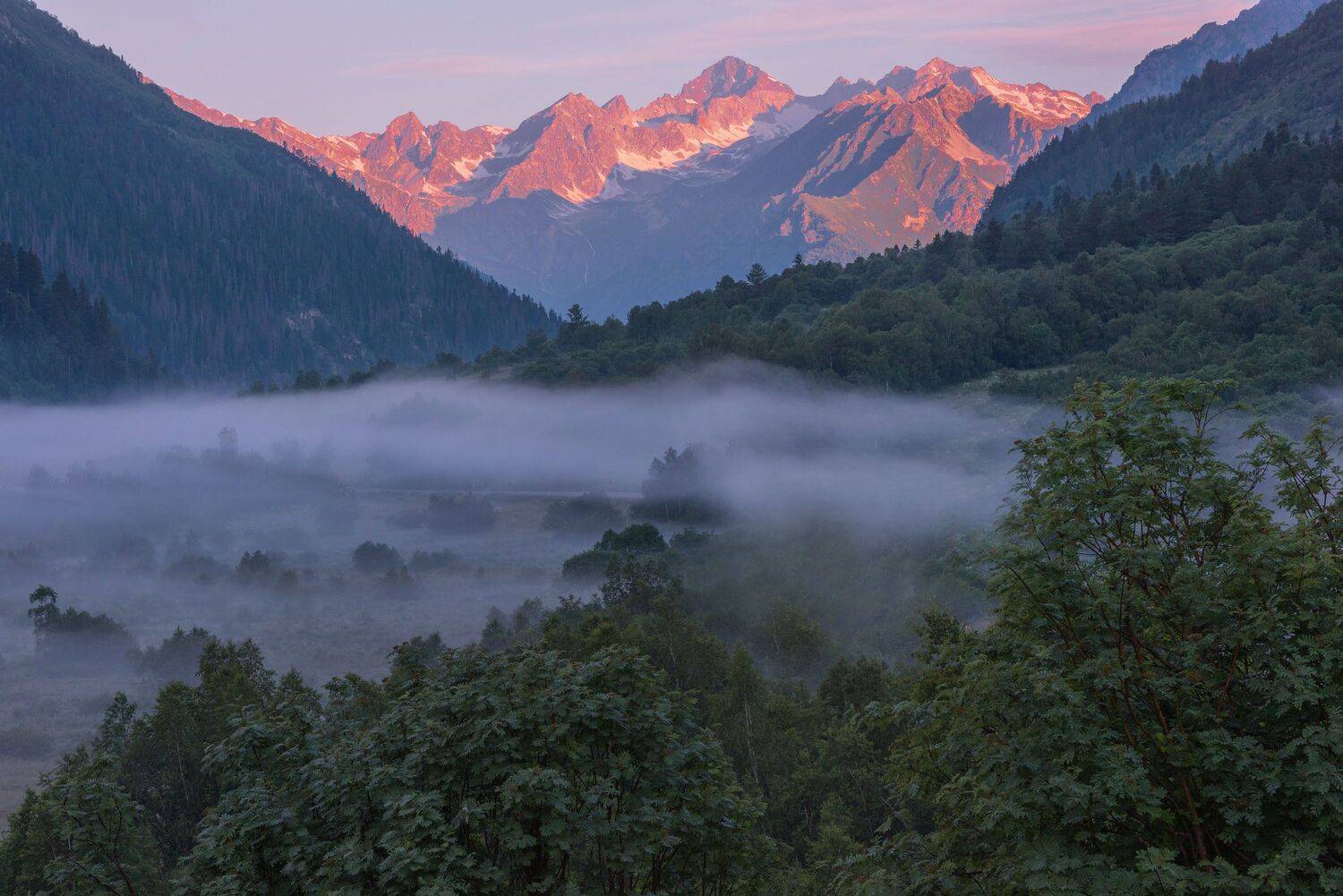 Домбай, Кавказ, Гоначхир, Владимир Рябков