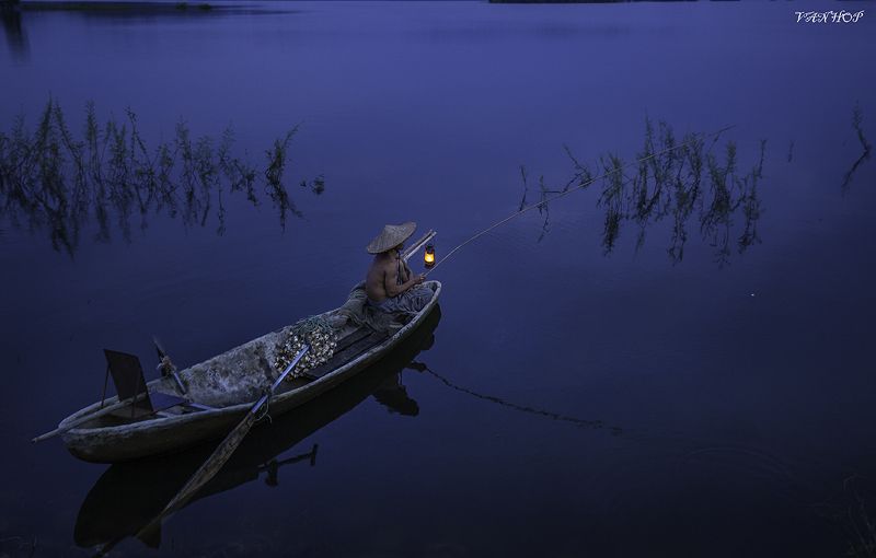 Fishing night фото превью