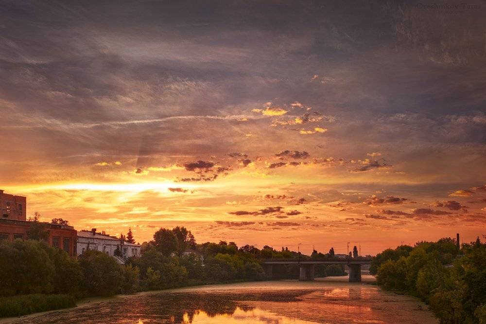 пейзаж,природа,утро,осень,,рассвет, Taras