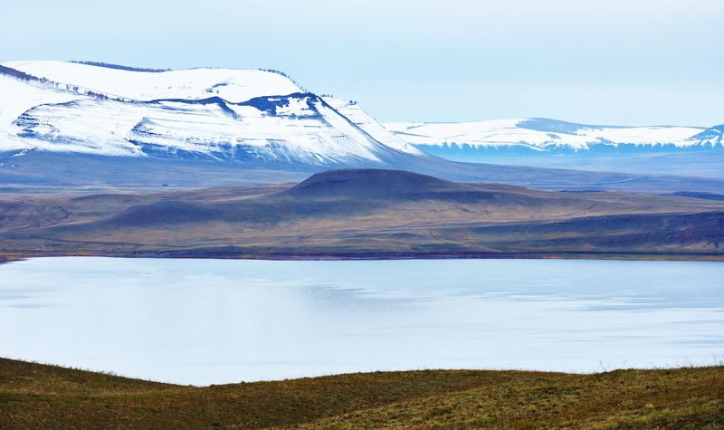 хакасия, осень, зима Зимняя Хакасия фото превью