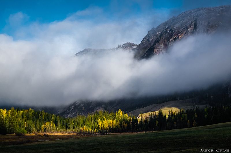 алтай, сибирь, россия, горы, восход, осень, пейзаж, природа, altai, siberia, russia, mountains, sunrise, autumn, landscape, nature Алтайское утро фото превью