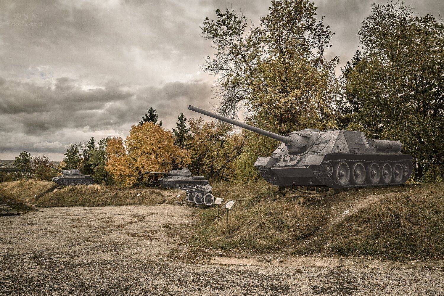 мемориал, Харьков, танк, т-34, ИС-2, боевая слава, СУ-85, Simplici_mortE