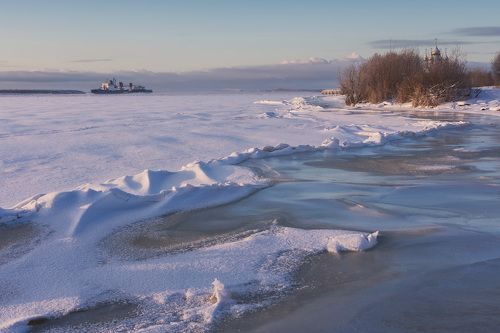 Замерзающий берег