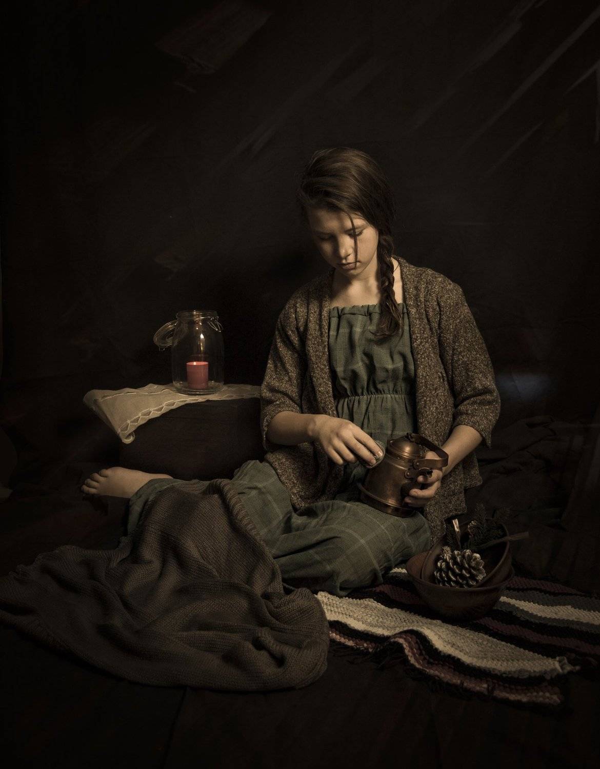 fine art , постановочная фотография ,жанровый портрет, Natalia Kholodova