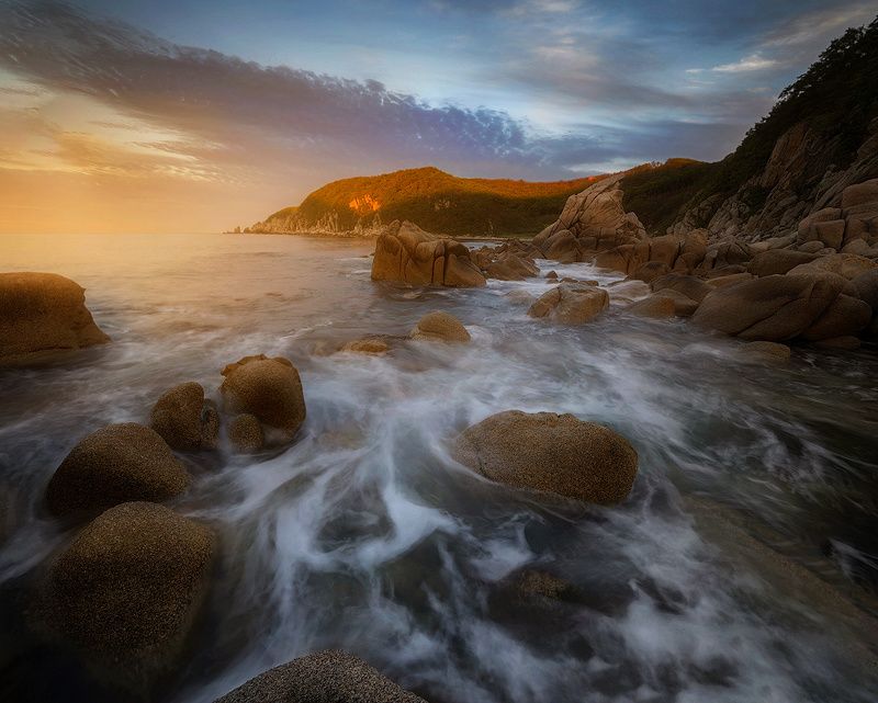 приморский край, солнце, рассвет Приморские мотивы фото превью