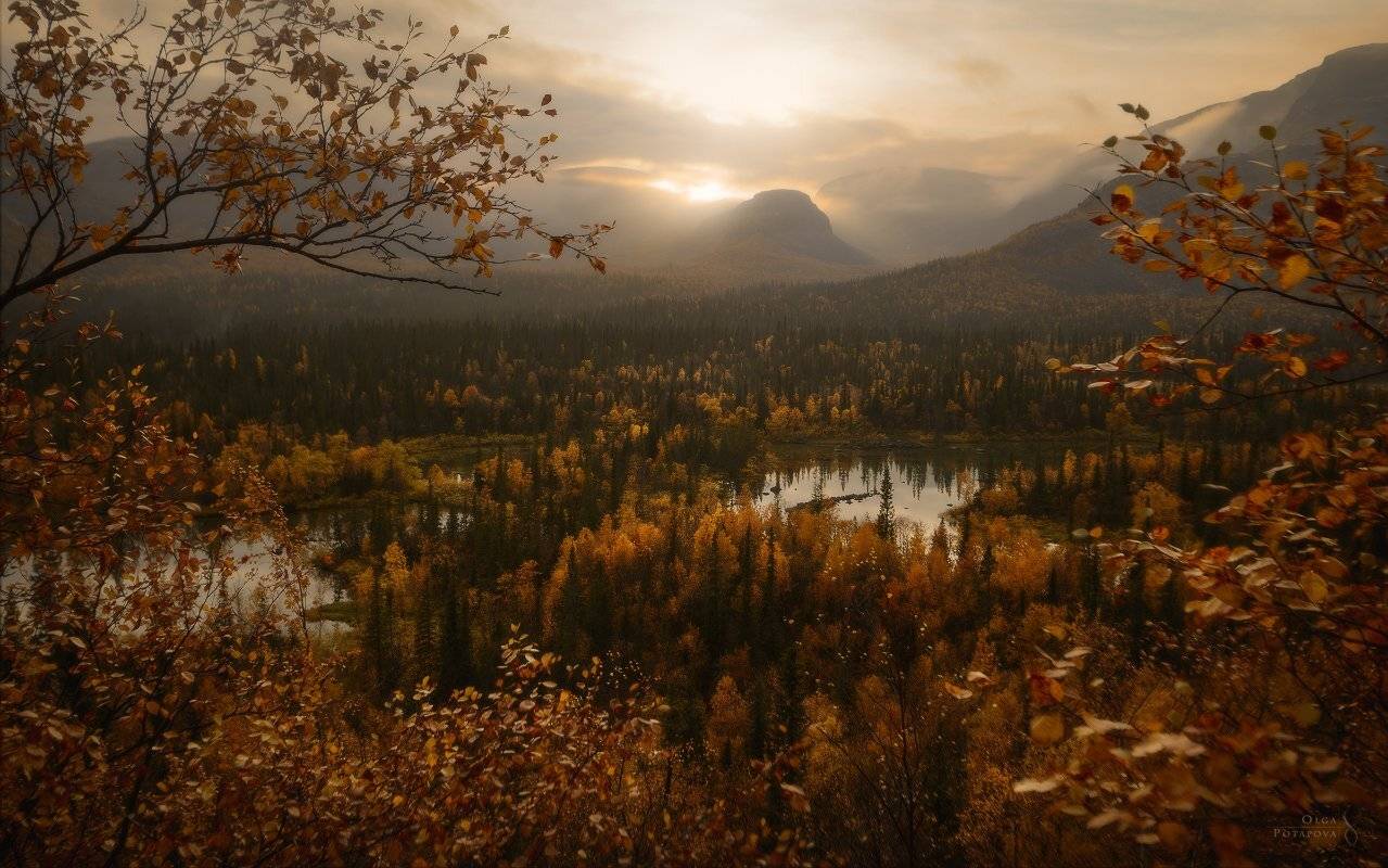 ловозёрские тундры, ловозёры, осень, заполярье, кольский полуостров, север, Степаненко Ольга