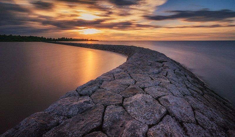 seascape, landscape, long_exposure Мыс Сайнасаари фото превью
