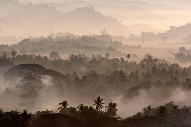 Олег_Грачёв, Мьянма, Азия, рассвет, туман, мистический, загадочный, многослойный, пейзаж, природа, путешествие, тональный, перспектива, воздушныйOleg_Grachev, photographer, travel, nature, landscapt,mmystical, dawn,  Мистический рассвет фото превью