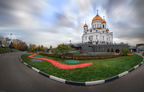 / Пасмурный вечер / 