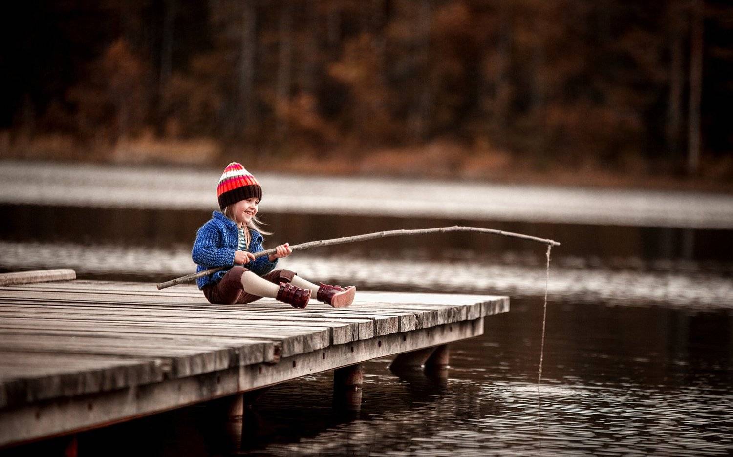 детское фото, портрет, малыш, дети, ребенок, детский портрет, на природе, речка, девочка, на улице, рыбалка, рыбка, Сухарь Александр