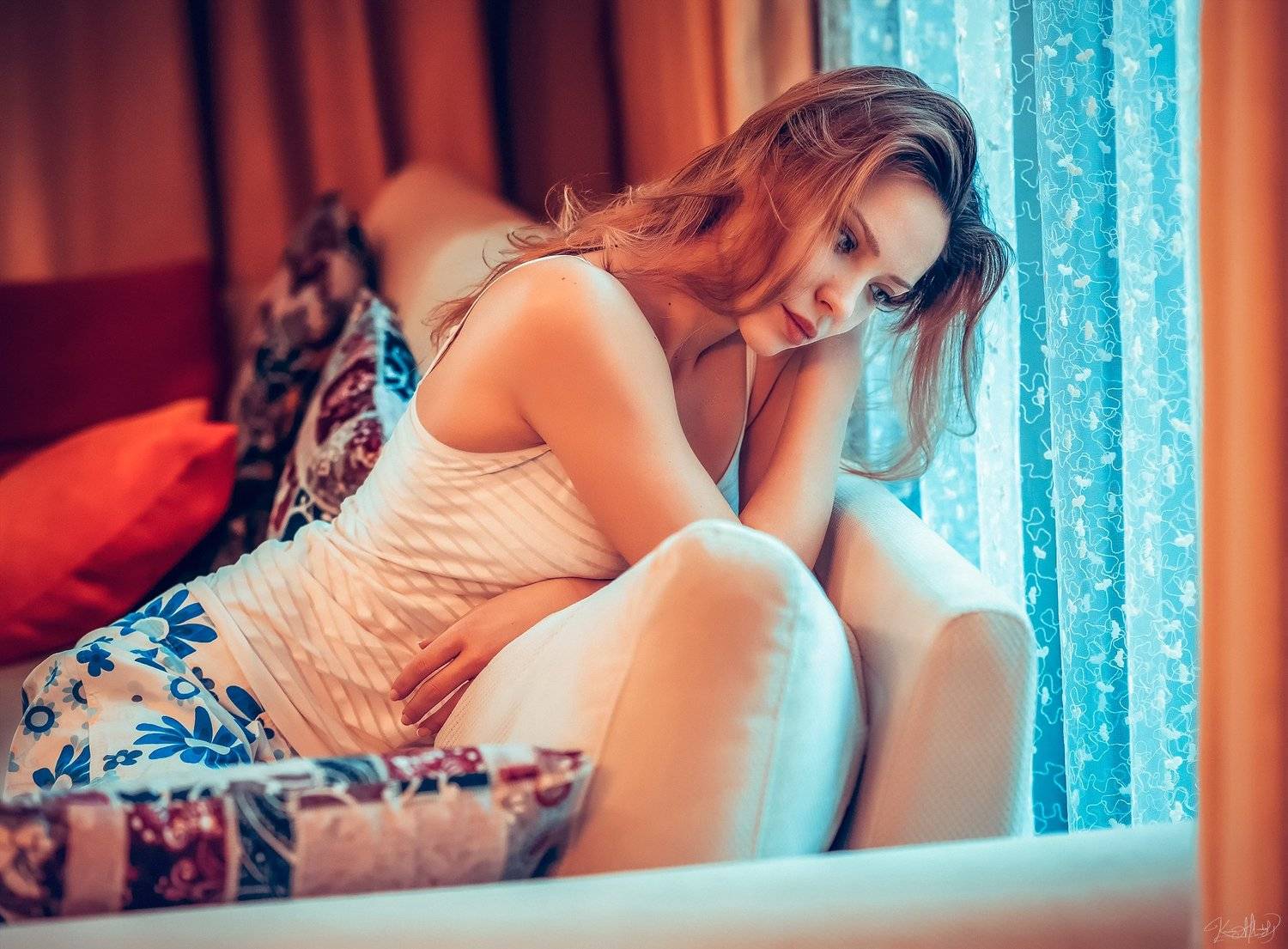 model,portrait, colors, 85mm, eyes, beauty, face, beautiful, nikon, d750, Каан Алтындал