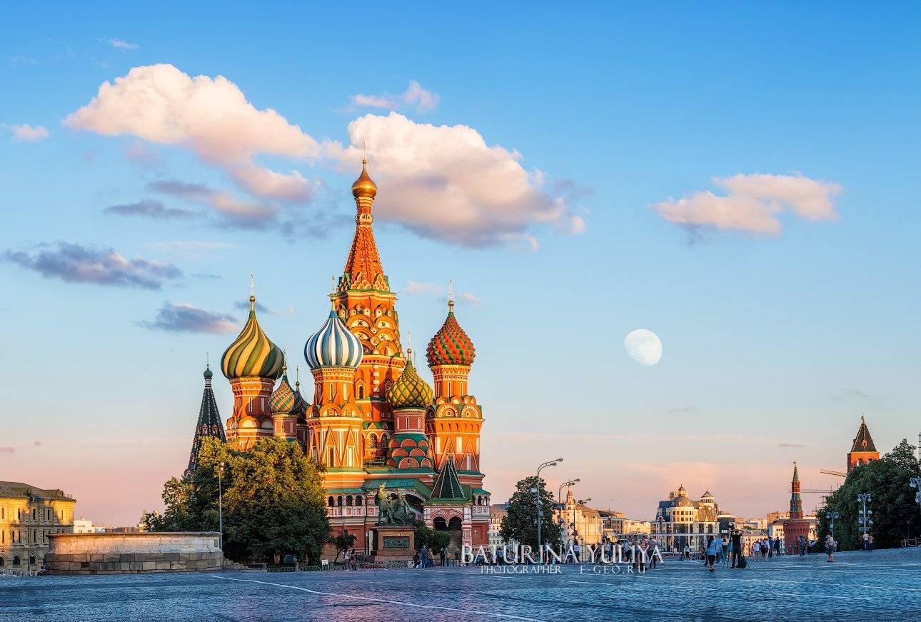 москва, красная площадь, собор василия блаженного, Юлия Батурина