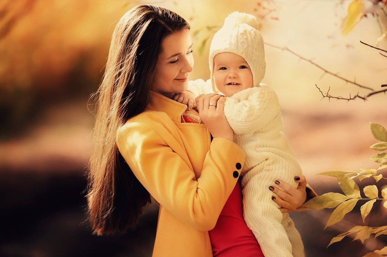 семья осень прогулка, Валитова Альмира