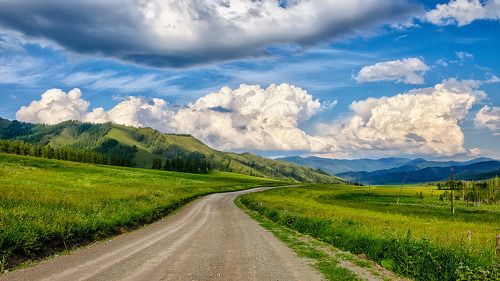 Дороги Горного Алтая.