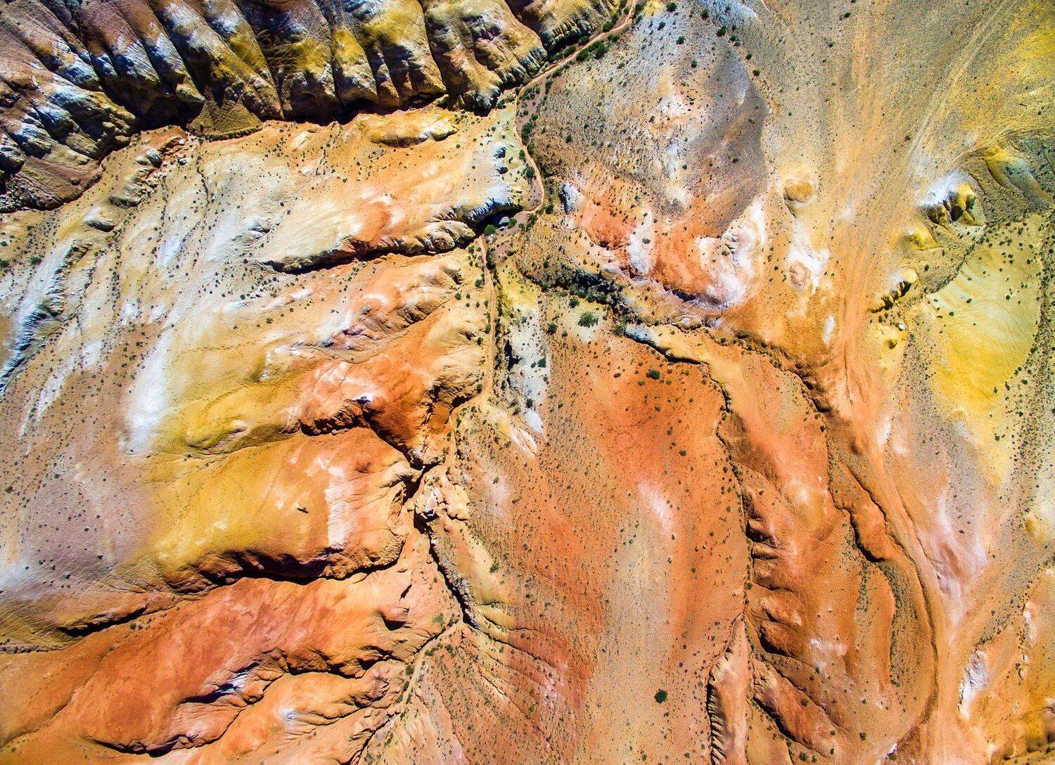 марс, алтай, кузыл, чин, квадрокоптер, дрон, россия, горы, почва, земля, песок, глина, Василий Яковлев