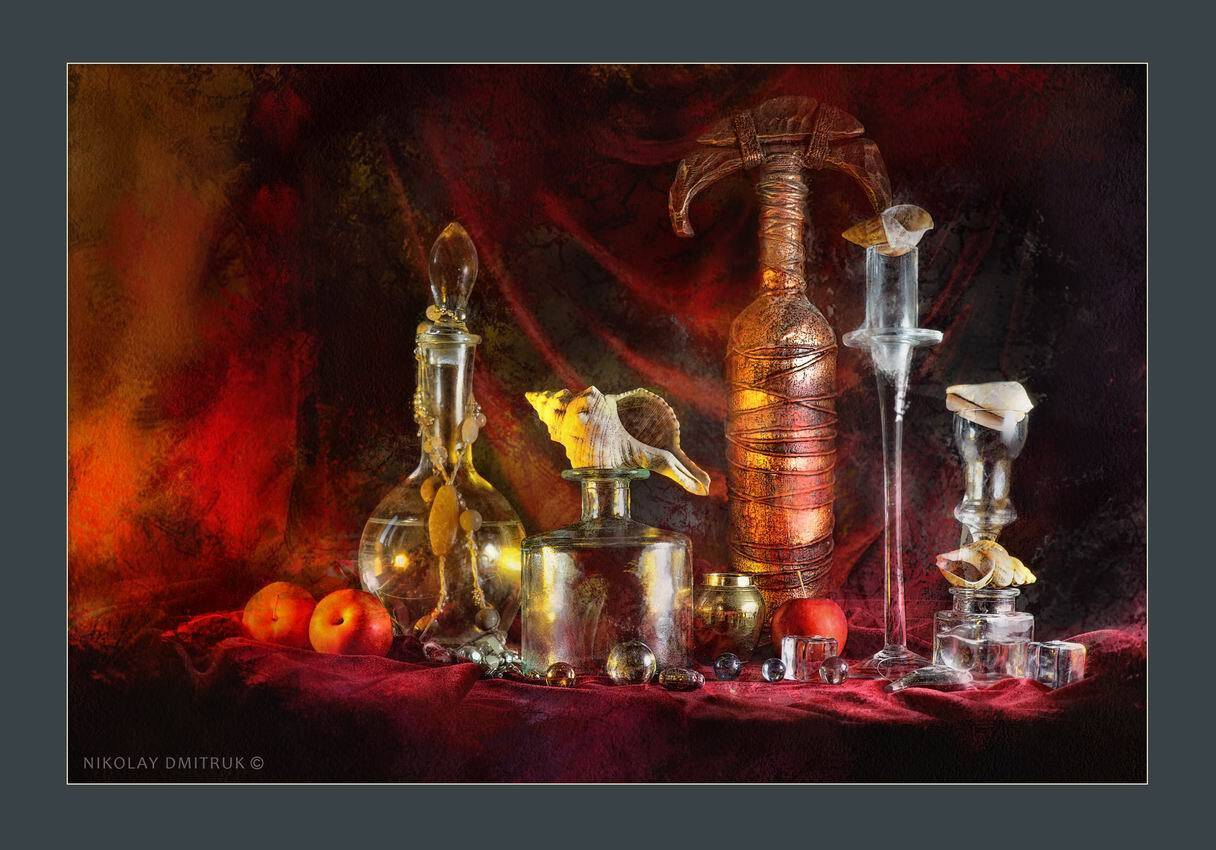 натюрморт театр музыка, николай дмитрук