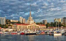 Сочи. Морской вокзал.