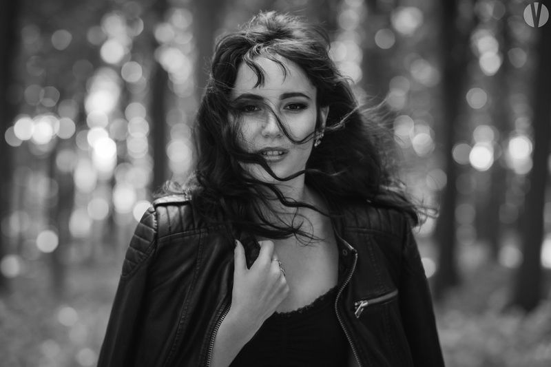 девушка, портрет, улица, лето, осень, солнце marina фото превью