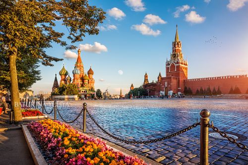 Сочные краски Красной Площади