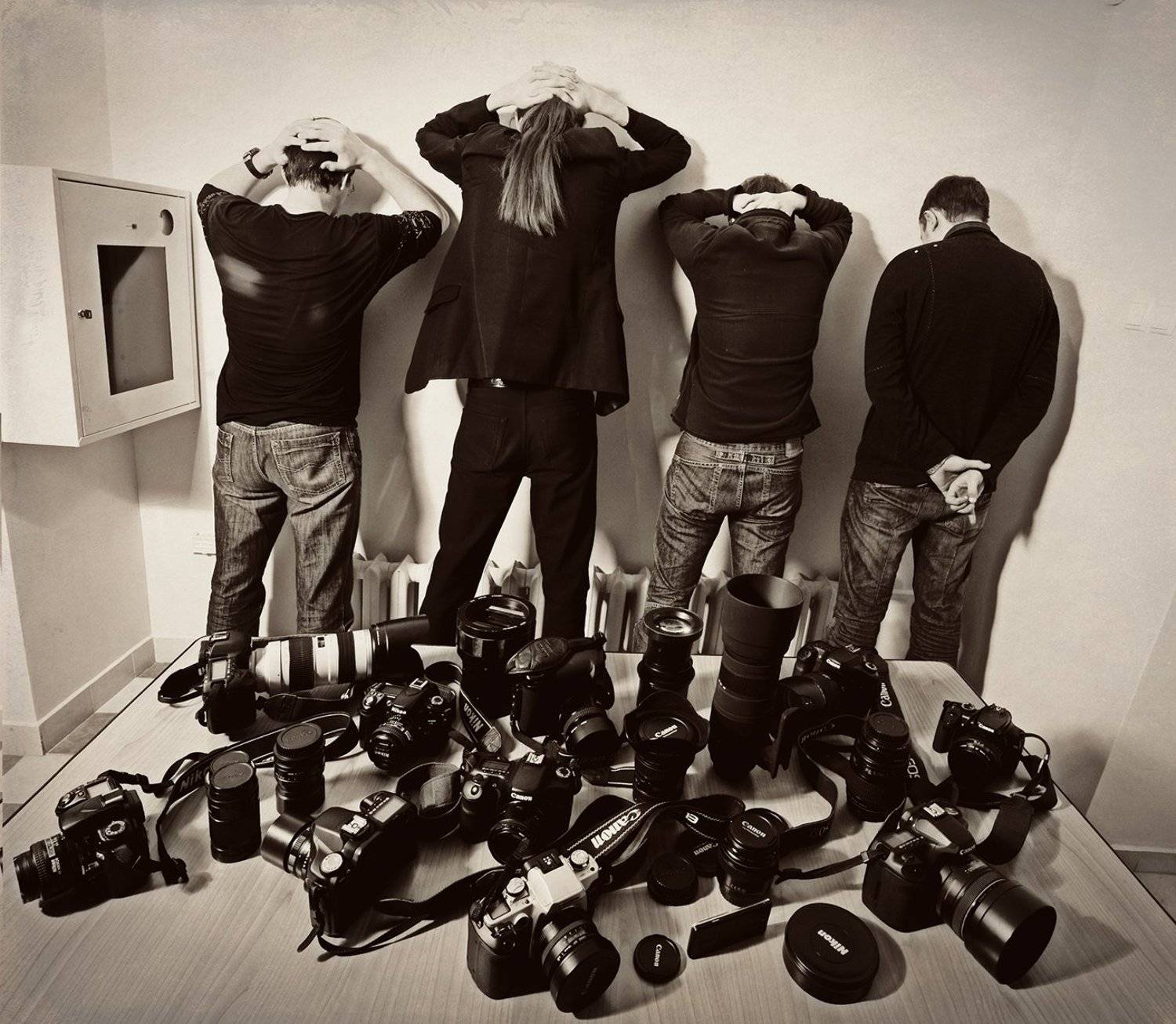 фотографы, гангстеры, разоружение, арест, фото, Юрий Солотин