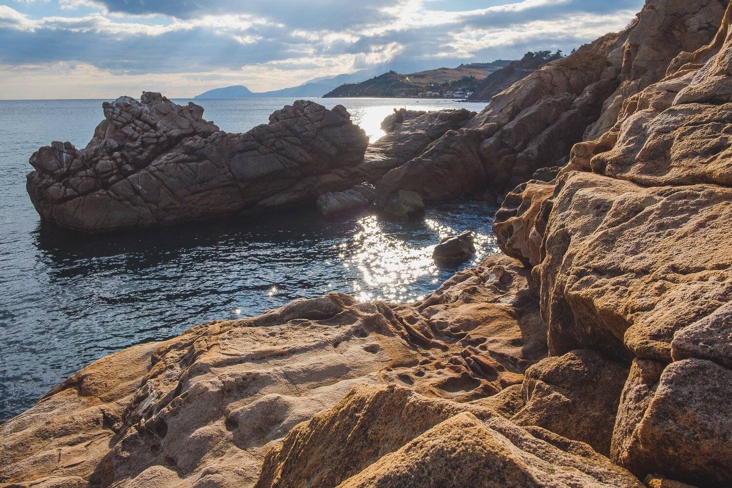 autumn, russia, sea, sunset, mountains, color, nature, sky, море, осень, горы, crimea, россия, крым, Ruslan Bogatyrev
