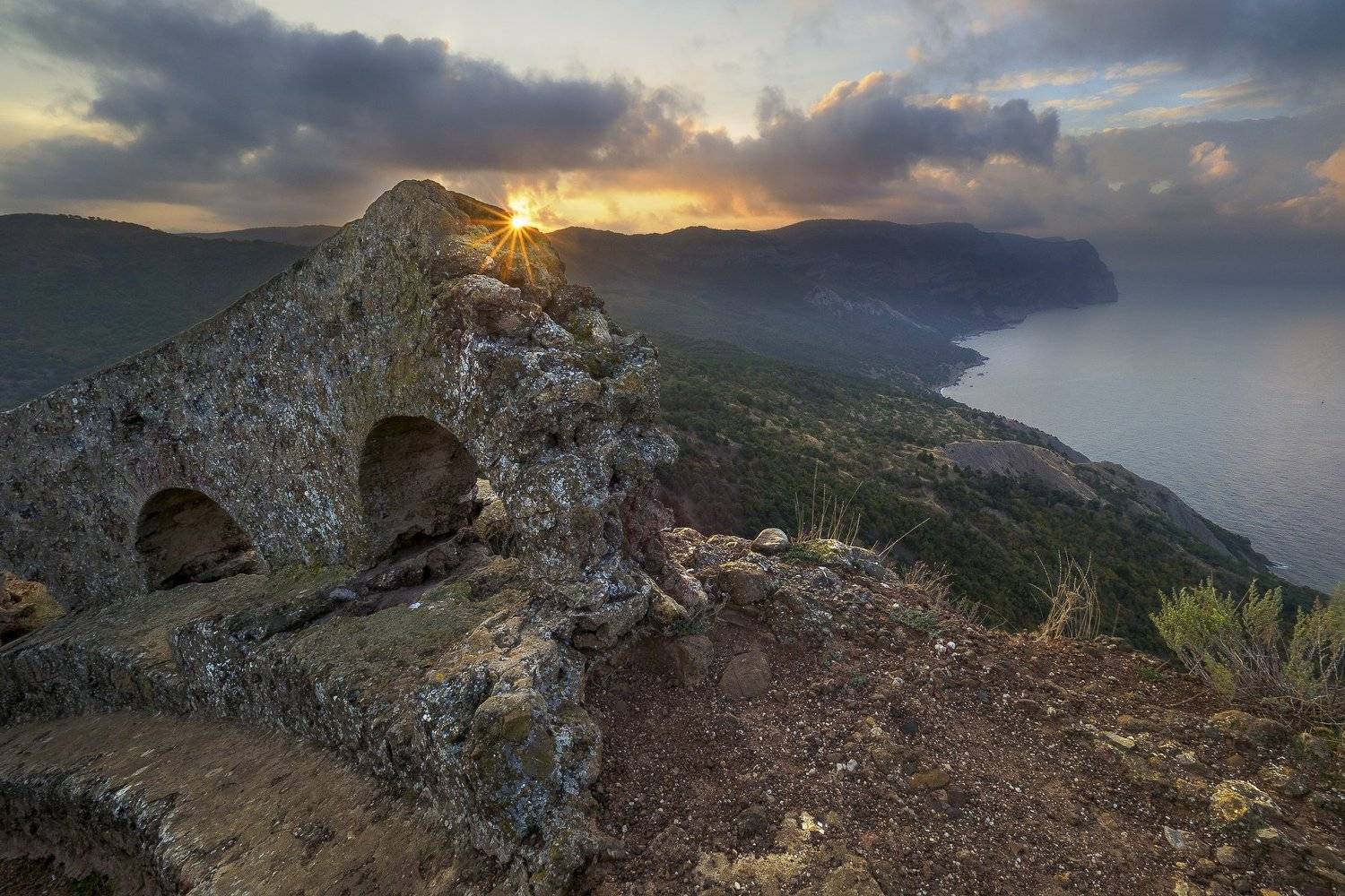 крым crimea черноеморе утро осень балаклава айя бочкасмерти октябрь севастополь, Владимир Карпухин