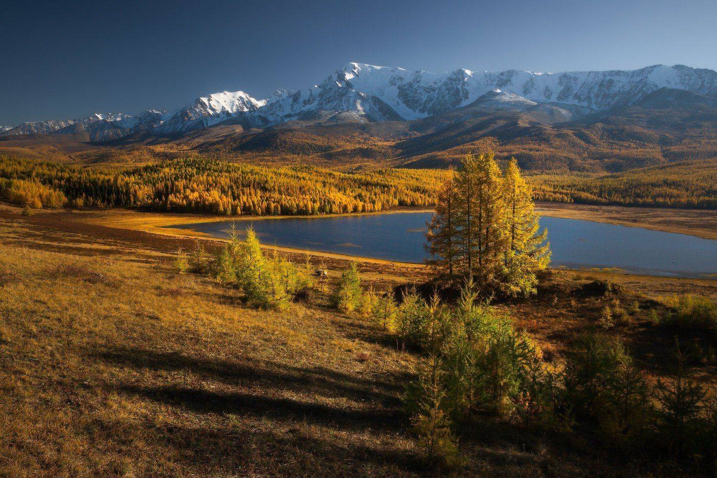 алтай, горы, осень, караколь, куркурек, Владимир Ляпин