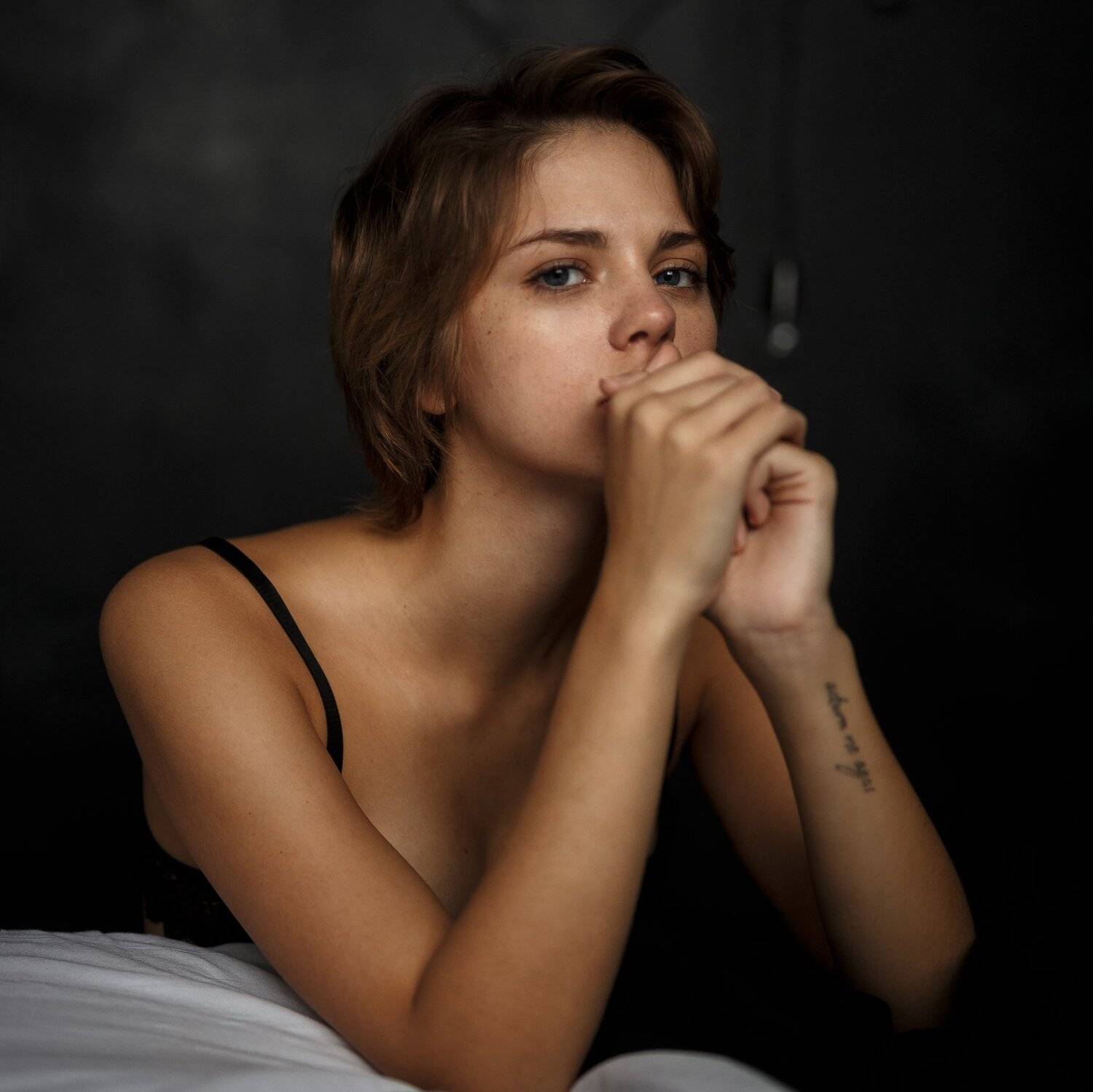 portrait, girl, people, color, eyes, light, девушка, studio, студия, портрет, head, свет, человек, эмоции, цвет, фотосессия, falsh, Иван Лосев