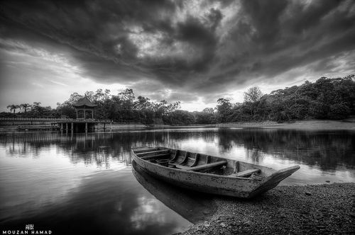 lonely boat