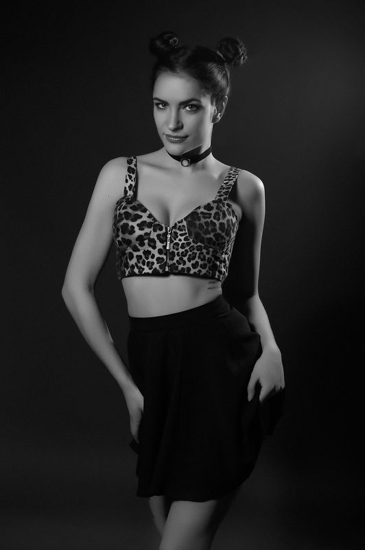 девушка студия мода портрет Александра фото превью