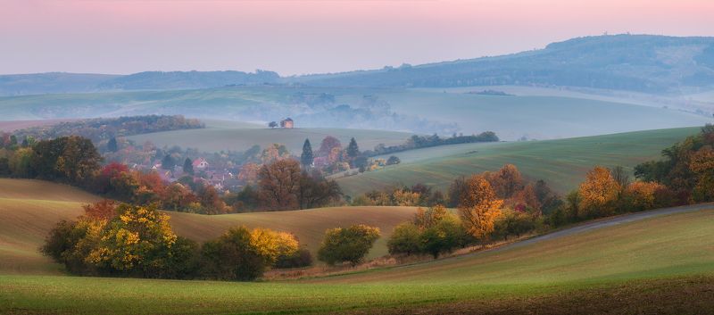 пейзаж, осень, моравия Осенние темы Южной Моравии... фото превью