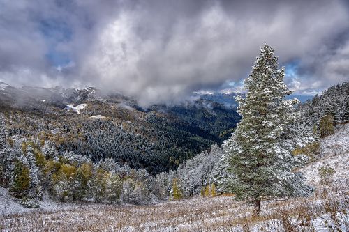 Осень в горах Кавказа
