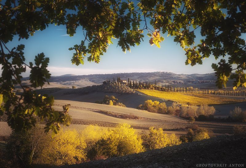 Осенняя Тоскана фото превью