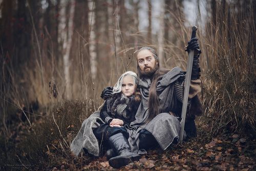 Цири и Геральт