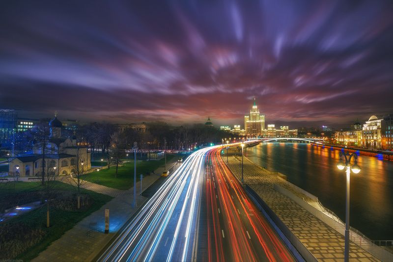 никон город пейзаж / Вид с парящего моста /  фото превью
