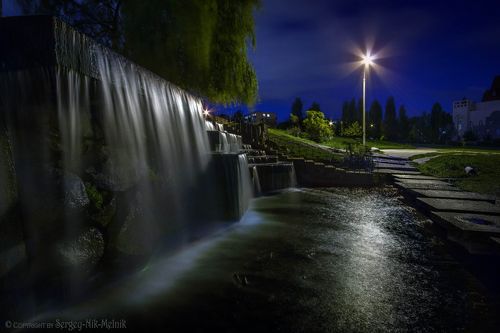 Холодный городской душ