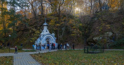 Часовня в честь Иверской иконы Божьей матери.