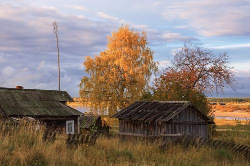 Деревенская осень