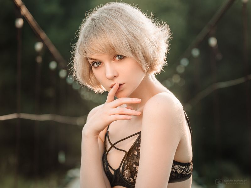 портрет, девушка, portrait, girl, planair Оля фото превью