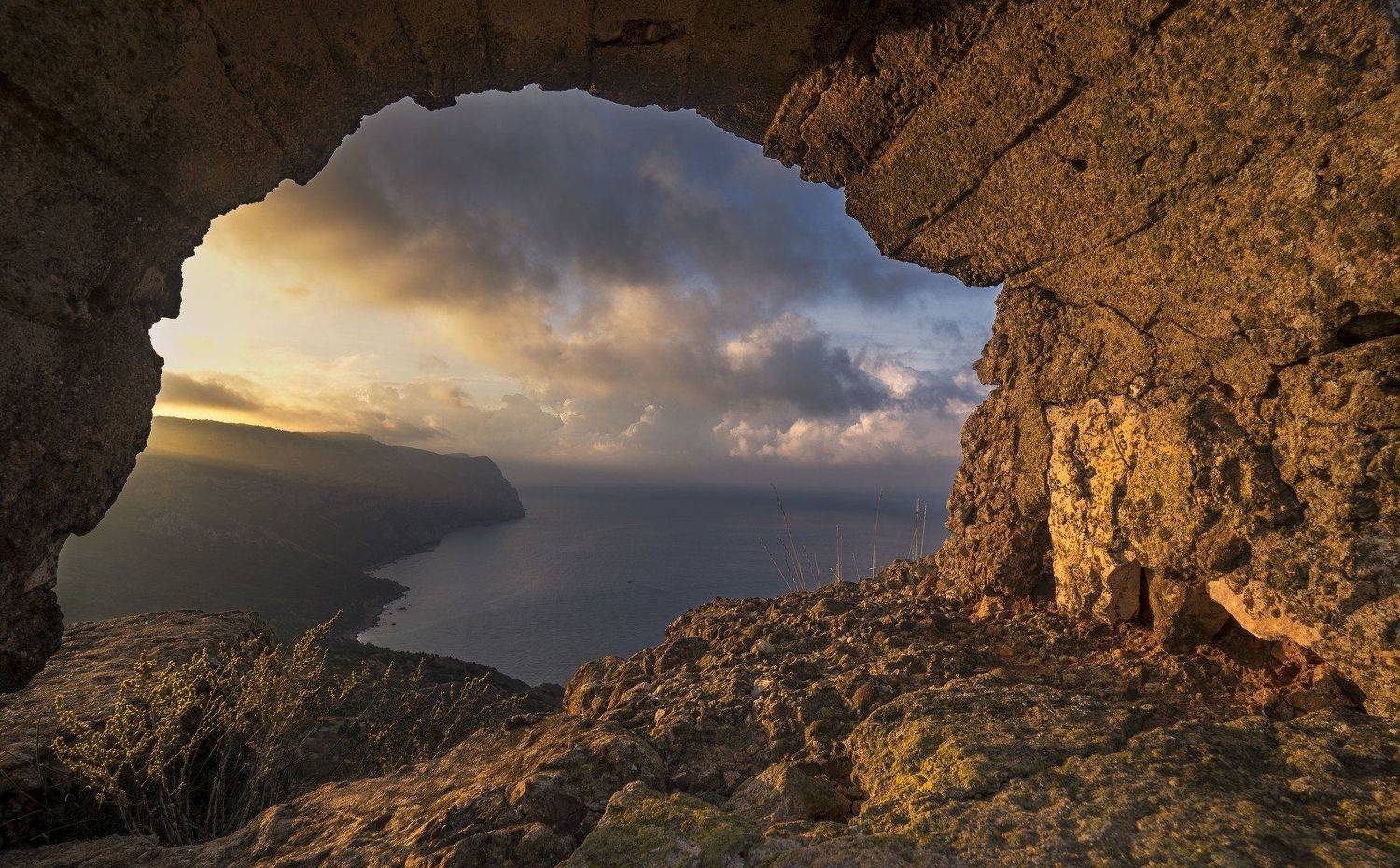 крым, crimea, черное море, балаклава, айя, рассвет, осень, Владимир Карпухин