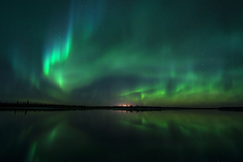Сияние севера фото превью