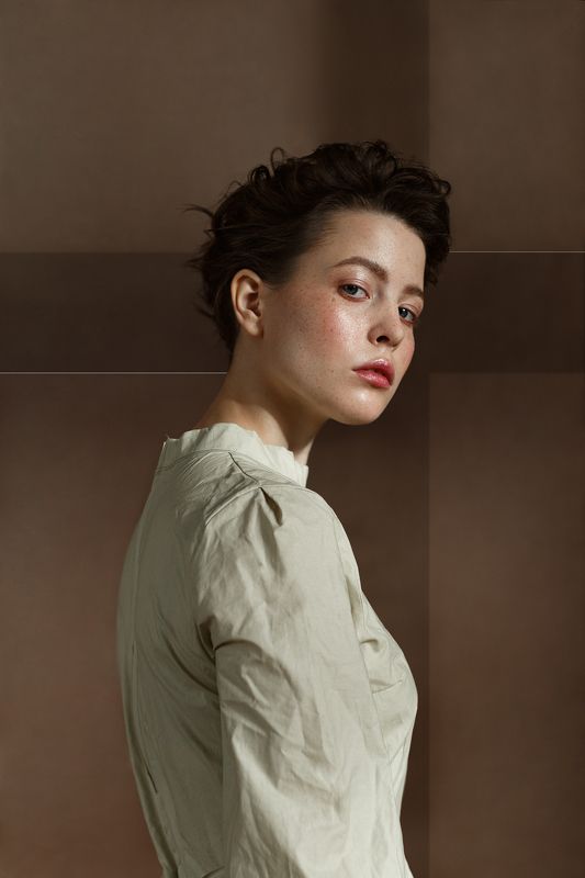 арт, portrait, композиция, графика,people, девушки, eyes, girl,  face 44.8 Ожидание фото превью