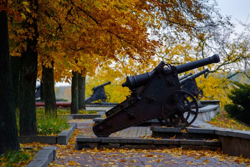 Осенний парк фото превью