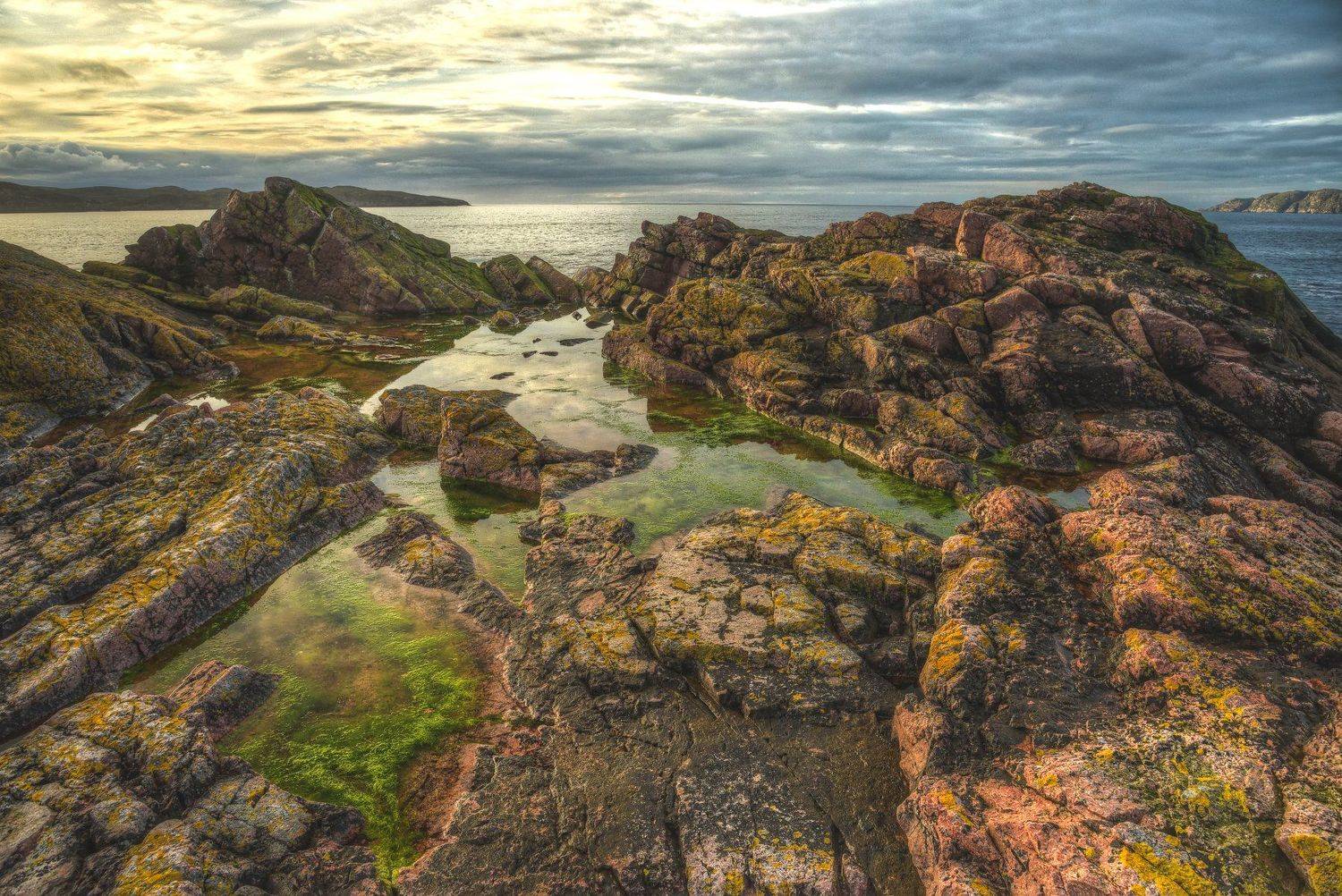 скалы, север, меря, камни, тундра, Дмитрий Иванов