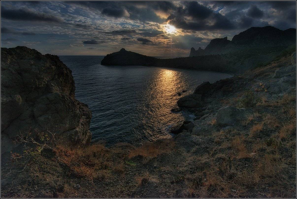 крым, новый свет, вечер, АНАТОЛИЙ ДОВЫДЕНКО