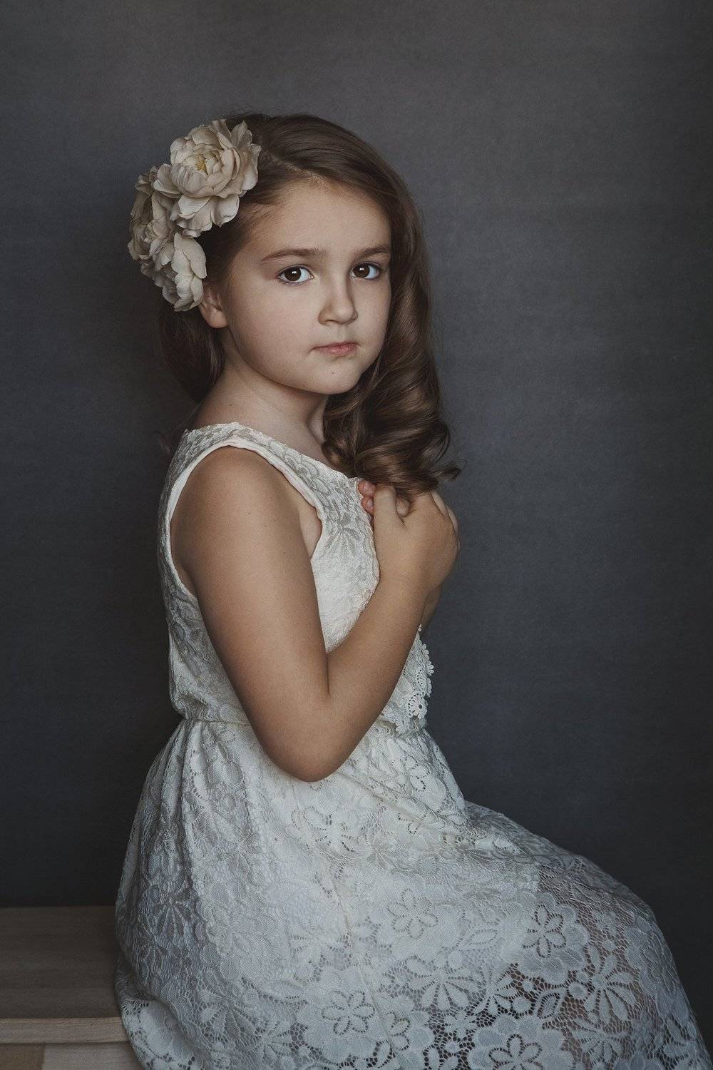 девочка, портрет, локоны, кружево, естественный свет, Юлия Дурова