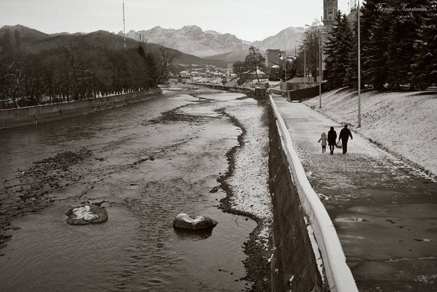 терек, владикавказ, жанр, река,, Konstantin Farniev