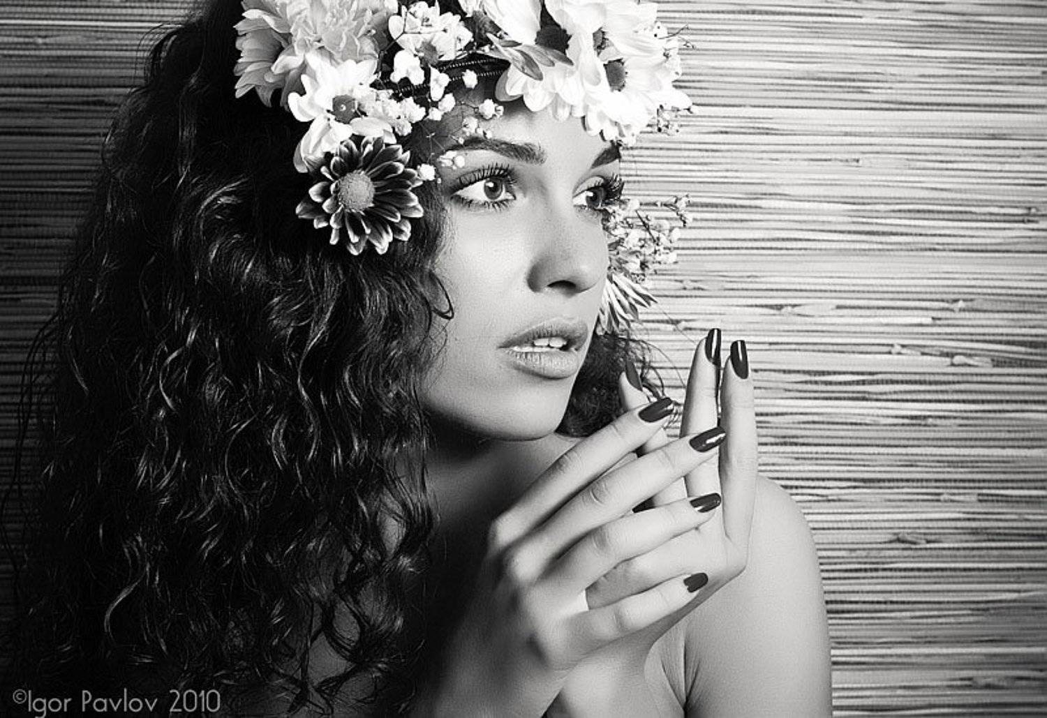 девушка, портрет, маникюр, Игорь Павлов
