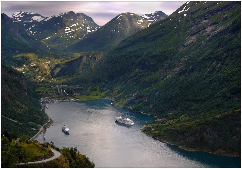 Geirangerfjorden фото превью