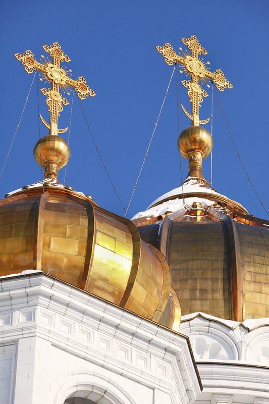 кресты, купола, храм Купола... фото превью